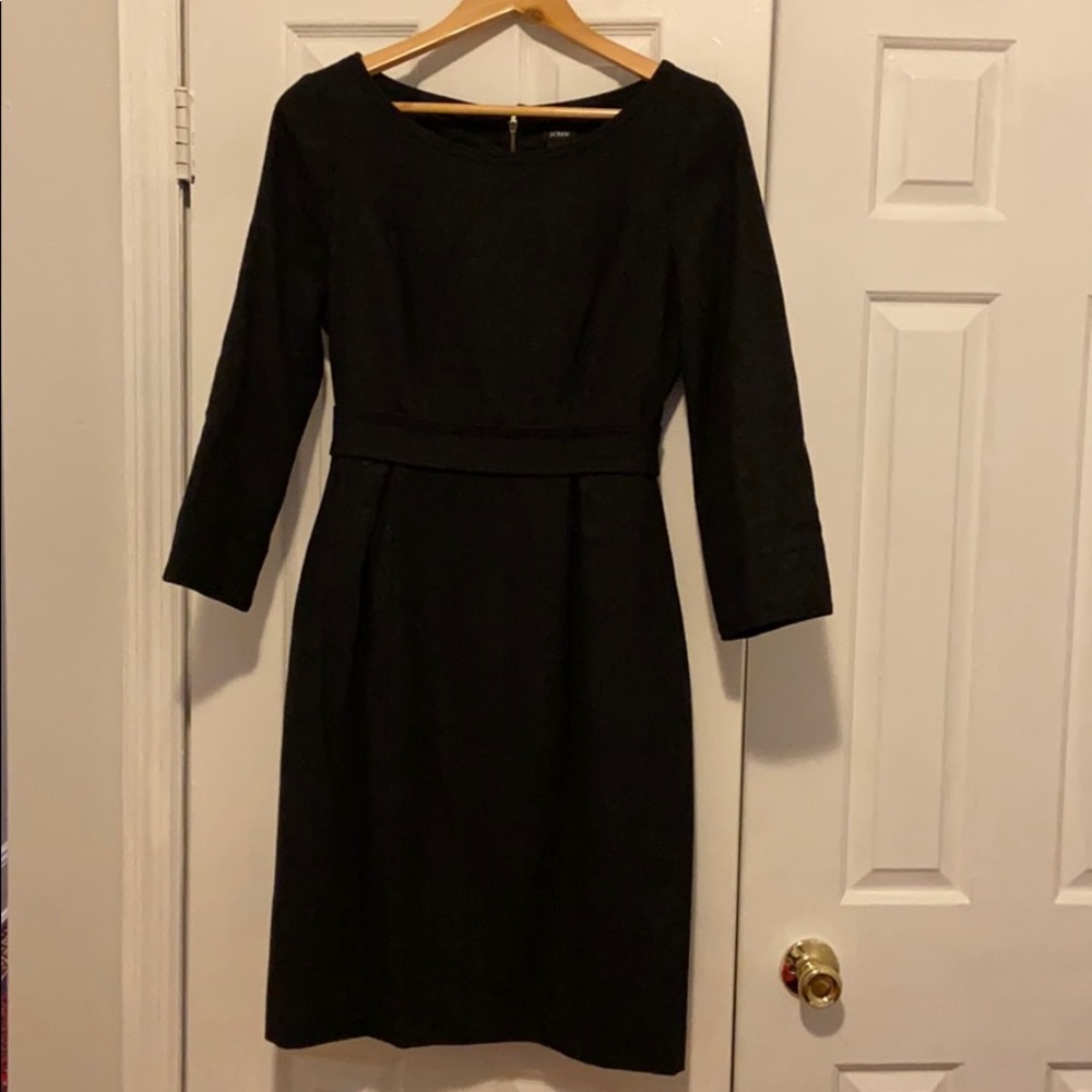 J. Crew Charcoal Clea Dress Size 8